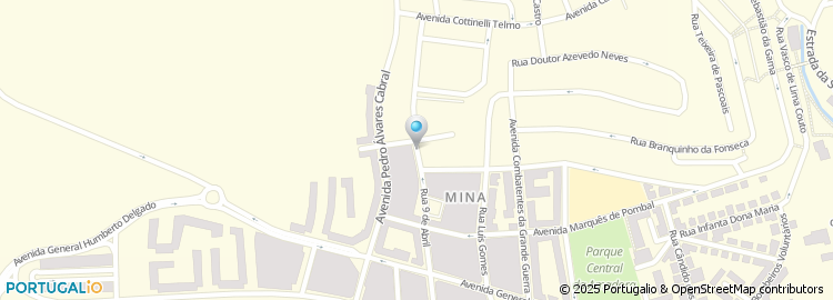 Mapa de Rua Vitor Manuel Tavares Ferreira