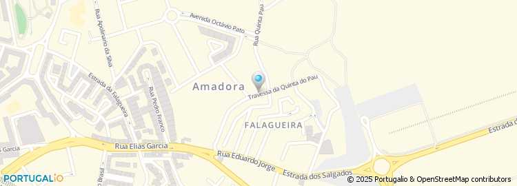 Mapa de Travessa da Quinta do Pau