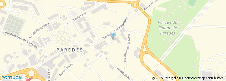 Mapa de Amandio A Guimaraes Ribeiro