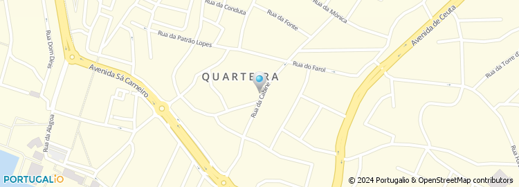 Mapa de Amanhecer Quarteirense - Mini Mercado, Lda