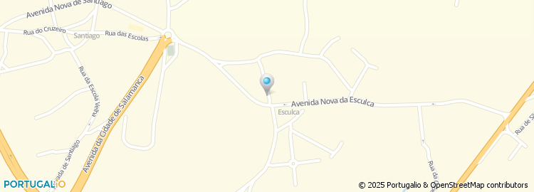 Mapa de Amaralvis - Produtos Alimentares, Lda