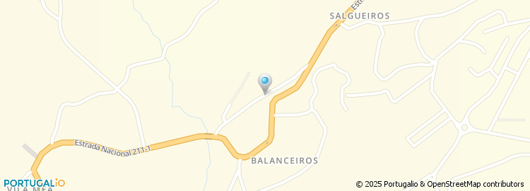 Mapa de Estrada Pombalina