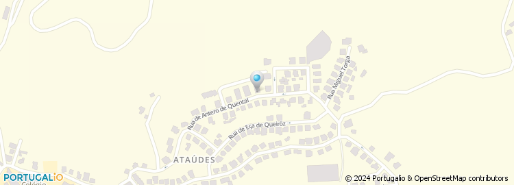 Mapa de Rua Antero de Quental