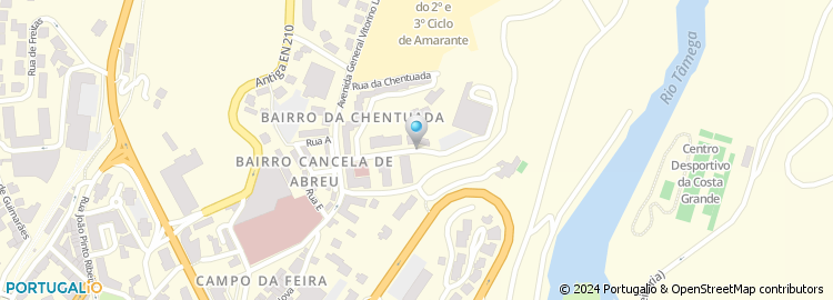 Mapa de Rua Bombeiro Macieira