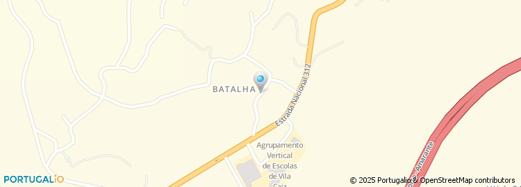 Mapa de Rua da Batalha