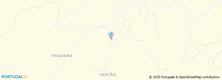 Mapa de Rua da Serra de Água e Leite