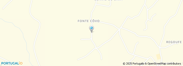 Mapa de Rua Fonte Côvo