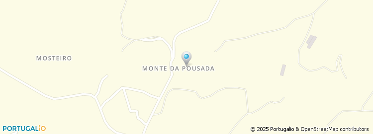 Mapa de Travessa da Pousada
