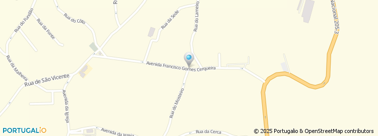 Mapa de Avenida Francisco Gomes Cerqueira