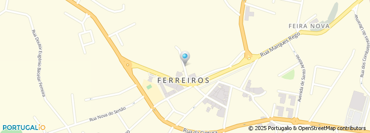 Mapa de Rua da Corredoura