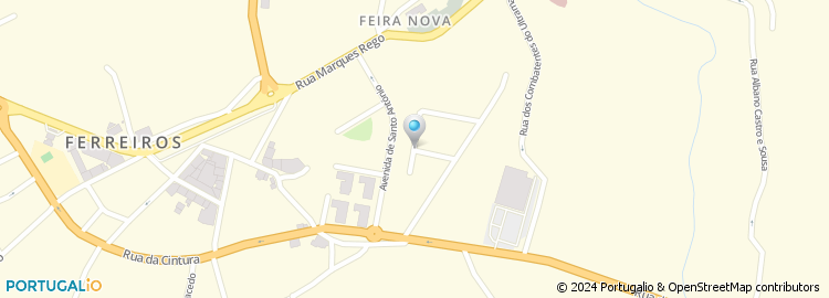 Mapa de Rua Francisco Bernardo de Sousa Monteiro