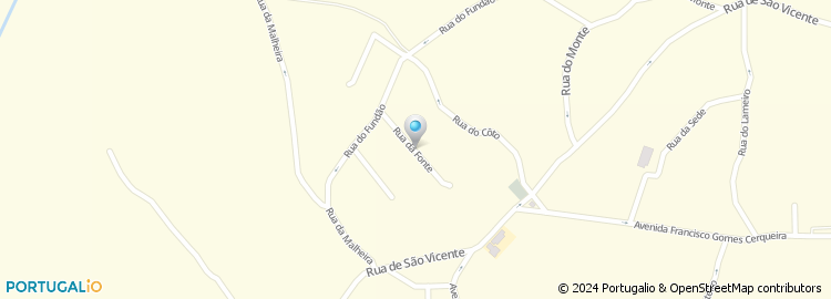 Mapa de Rua José Maria de Sousa