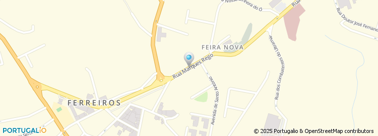 Mapa de Rua Marquês do Rêgo