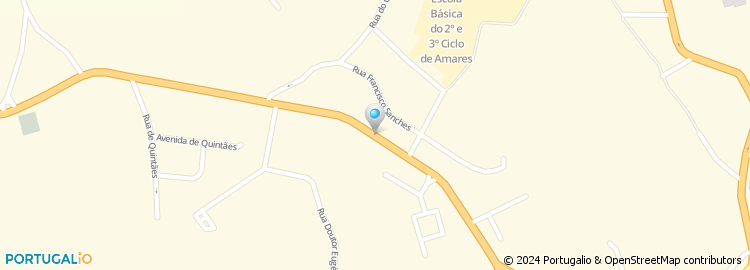Mapa de Rua Senhora do Rosário