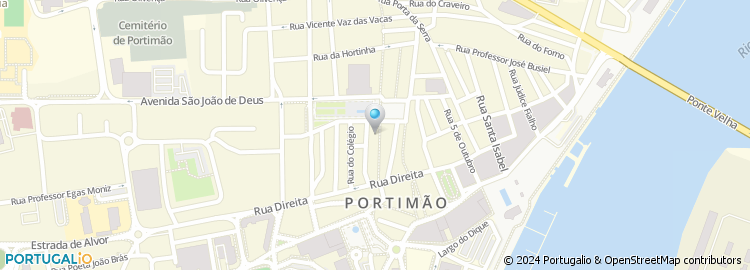 Mapa de Américo Tavar, Portimão 1