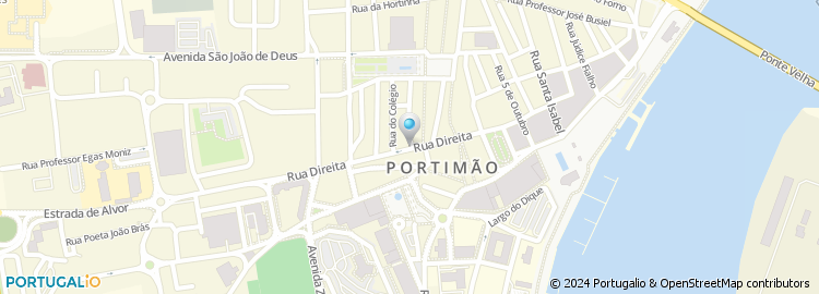 Mapa de Américo Tavar, Portimão 2