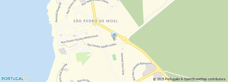 Mapa de Ana Filipa Noronha Pina - Cuidados Médico - Dentários Lda