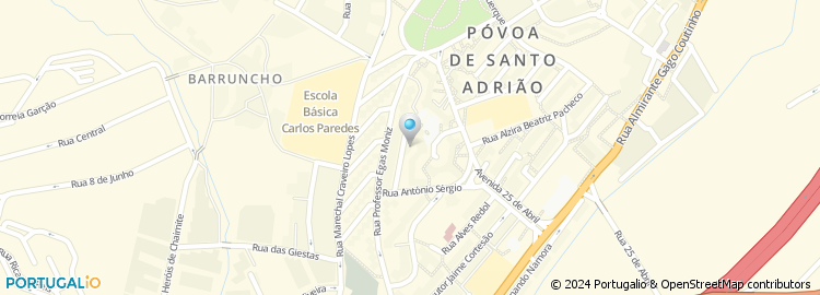 Mapa de Ana Joalheiros, Lda