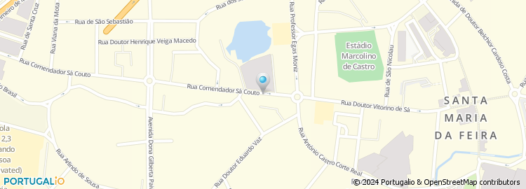 Mapa de Ana & Jorge Santos, Lda