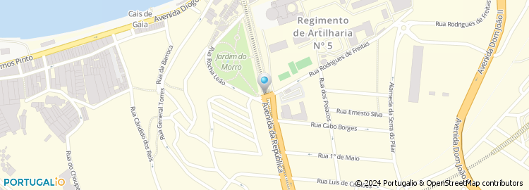 Mapa de Ana Roboredo & Joaquim Oliveira-Arquitectos Lda