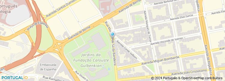 Mapa de Ana Serôdio - Serviços Médicos, Lda