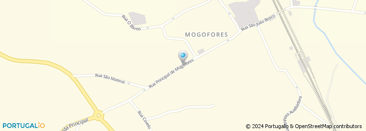 Mapa de Apartado 11, Mogofores