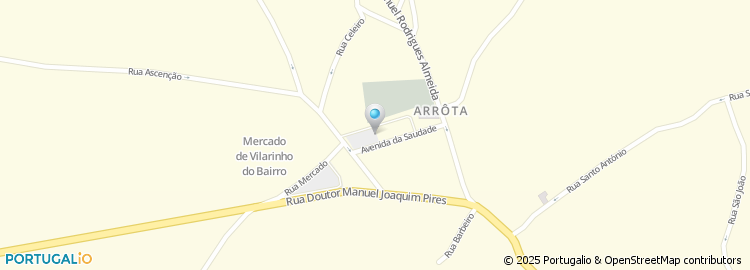 Mapa de Avenida da Saudade