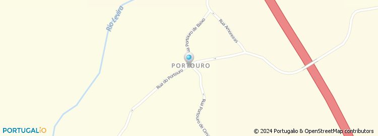 Mapa de Portouro