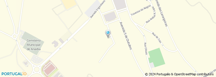 Mapa de Rua Américo Matos