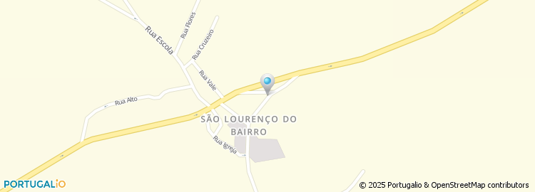 Mapa de Rua da Lage