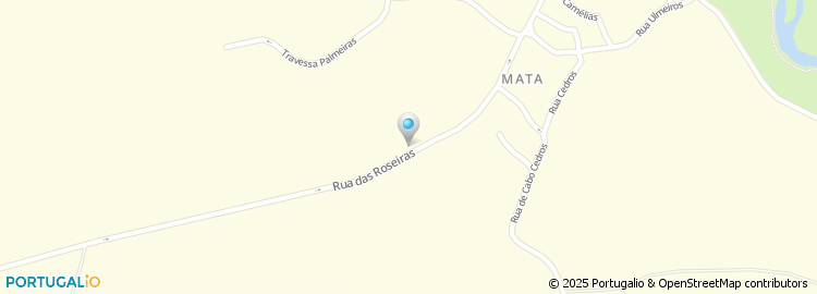 Mapa de Rua das Roseiras