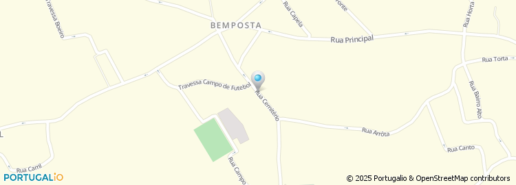 Mapa de Rua de Cemitério