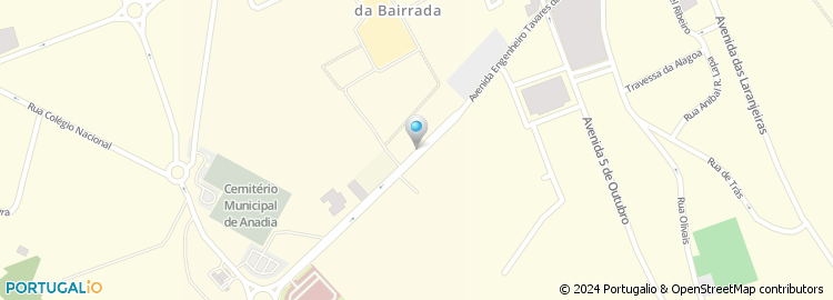Mapa de Rua Engenheiro Tavares da Silva