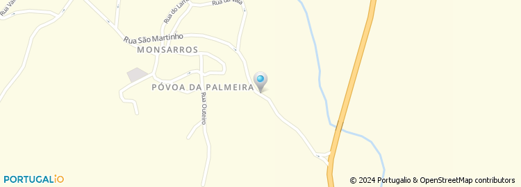 Mapa de Rua São Martinho