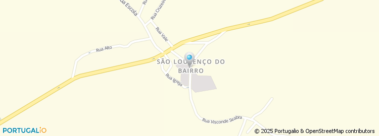 Mapa de Rua Visconde Seabra