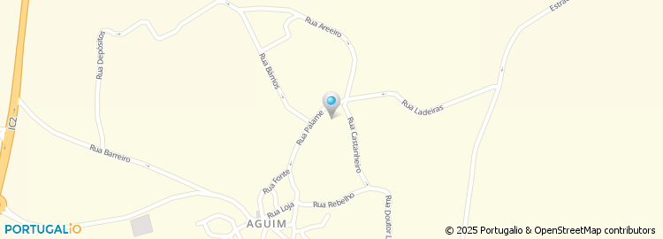 Mapa de Travessa do Pousio