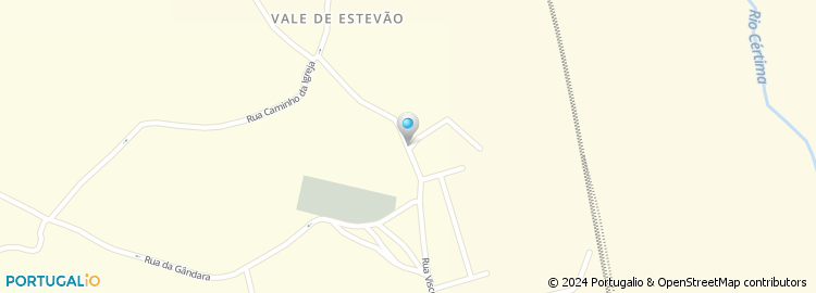 Mapa de Vale de Estevão