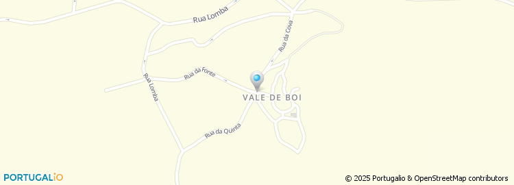 Mapa de Vale do Boi