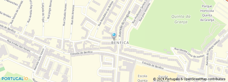 Mapa de Análises Clínicas Affidea Laboratórios - Benfica