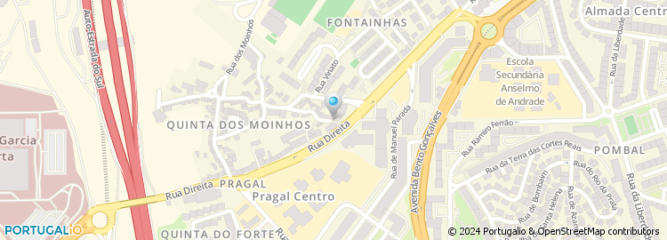 Mapa de André Braz, Unipessoal Lda