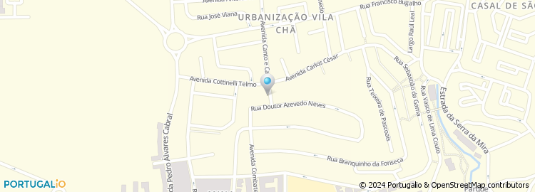Mapa de Andreia Carvalho - Clínica, Unipessoal Lda