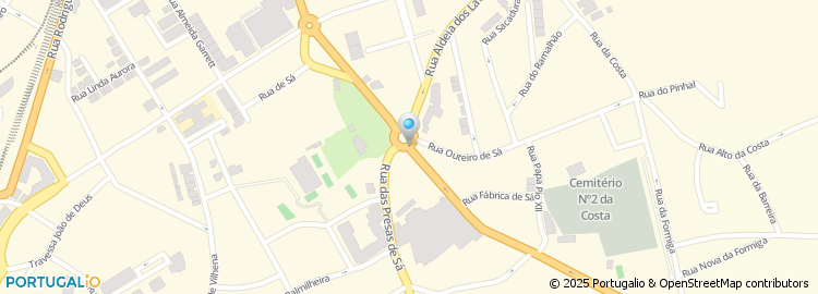 Mapa de Andreia & Jose Pinto da Silva, Lda