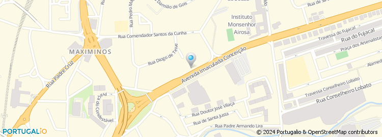 Mapa de Andreia Silva, Unipessoal Lda