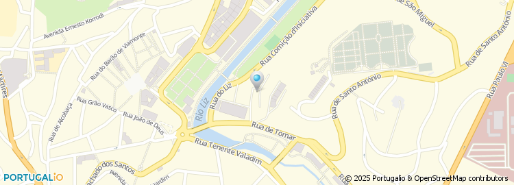 Mapa de Andressa Oliveira, Unipessoal Lda