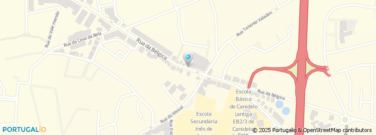 Mapa de Angelino - Montagens Eléctricas e Antenas, Lda