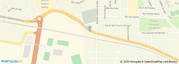 Mapa de Angoponte - Lda