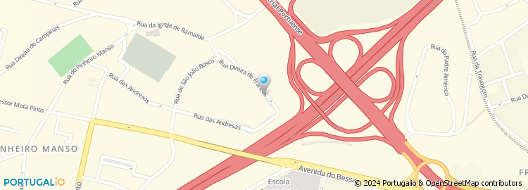 Mapa de Antas & Oliveira, Lda