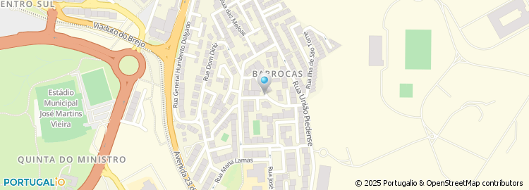 Mapa de Antonio Alfredo dos Santos Quaresma