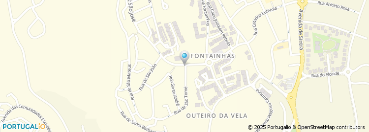 Mapa de Antonio Alves Antunes