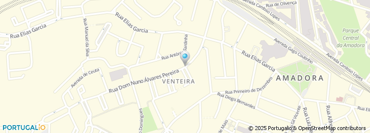 Mapa de Antonio Amorim Rodrigues